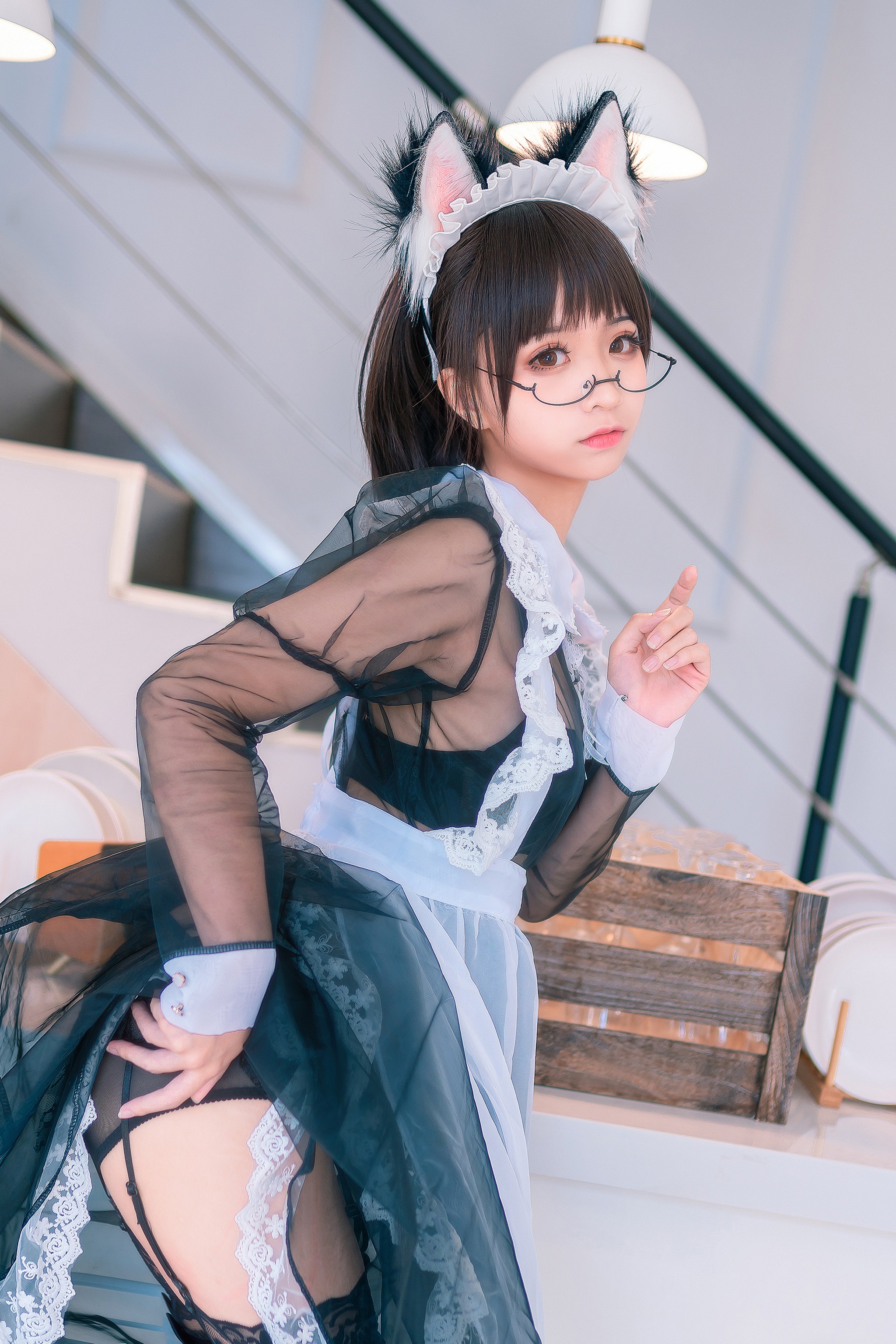 蠢沫沫 - NO.054 女仆萝莉[41P]-XikXak